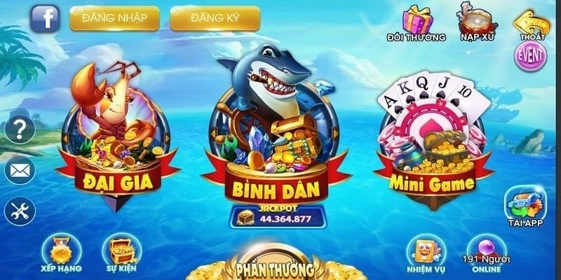 Những đặc điểm nổi bật của tựa game bắn cá thần tài